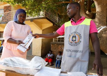 Uganda receives 1st batch of presidential ballot papers for Jan. 14 polls.