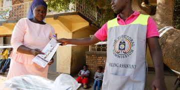 Uganda receives 1st batch of presidential ballot papers for Jan. 14 polls.