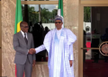 Buhari hosts Beninese President, Patrice Talon, at Aso Villa