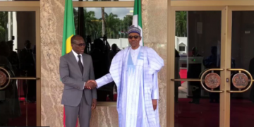 Buhari hosts Beninese President, Patrice Talon, at Aso Villa