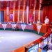Buhari swears in members of CCB, PSC, presides over FEC