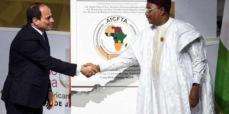 Egyptian president pledges support for AfCFTA’s activities