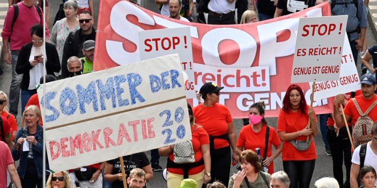 Violent German Far-Right Groups’ Recruitment Aided By Lockdown Frustrations