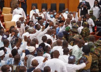 Ghana army steps in to quell parliament clash ahead of swearing-in