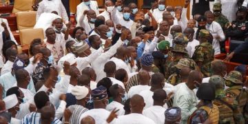 Ghana army steps in to quell parliament clash ahead of swearing-in