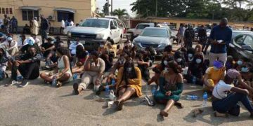 Lagos Police Command arrests 43 clubbers for allegedly violating COVID-19 protocols