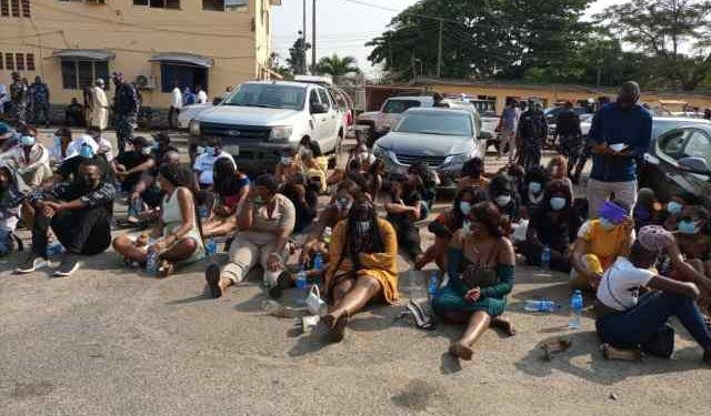 Lagos Police Command arrests 43 clubbers for allegedly violating COVID-19 protocols