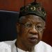 Improved security: Lai Mohammed backs claim with figures