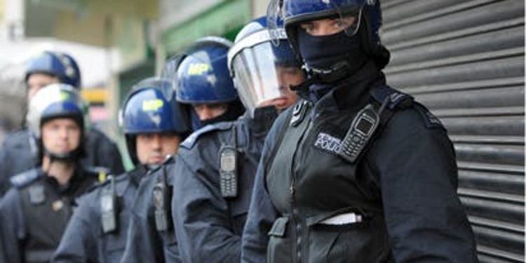 Police injured breaking up illegal London party with 200 guests