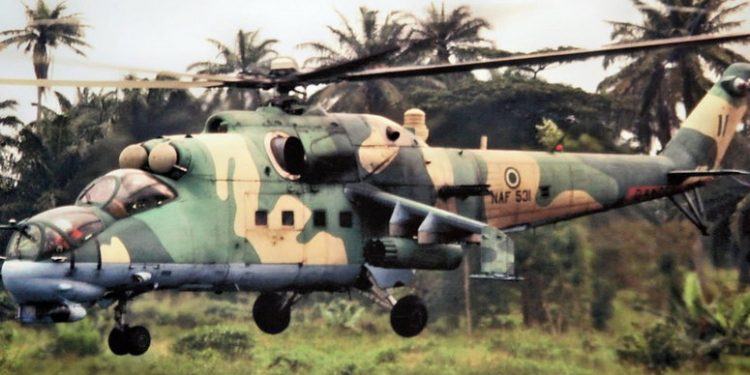 NAF helicopter gunships destroy 6 more terrorists’ gun trucks in Borno – DHQ