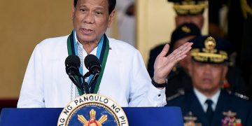 Philippines leader wants to get COVID-19 shots on buttocks