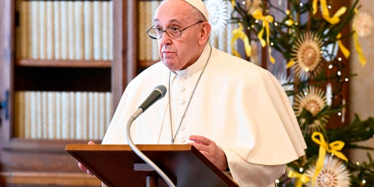 Pope condemns storming of the Capitol in Washington