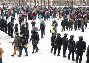 Hundreds Arrested in Russia as They Demand Navalny’s Release