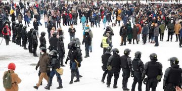 Hundreds Arrested in Russia as They Demand Navalny’s Release