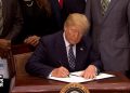 Trump signs proclamation
