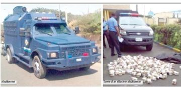 Armed robbers attack billion van, kill police, two others in Delta