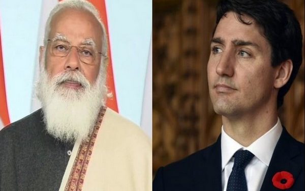 PM Modi speaks to Trudeau