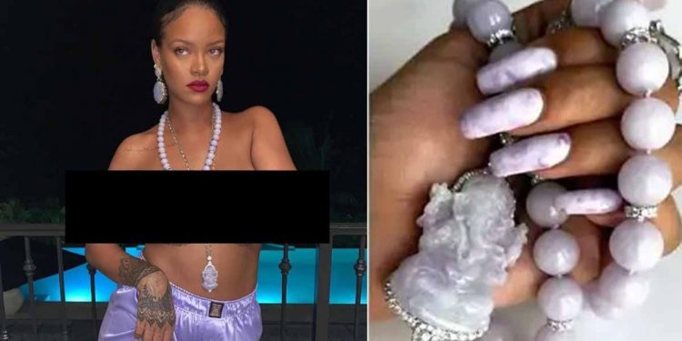 Rihanna’s topless Hindu god photo sparks outrage in India