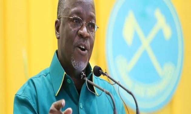 Tanzania president tells public to avoid foreign-made face masks