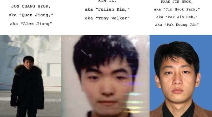 US charges three North Koreans for major hacks and cyber-thefts