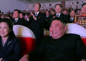 Wife of N Korea’s Kim appears in public for first time in a year
