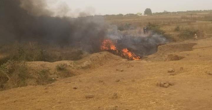 Tears as military plane fatally crashes at Abuja airport, many souls lost