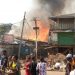 Popular market razed in Edo, shop owners hospitalised