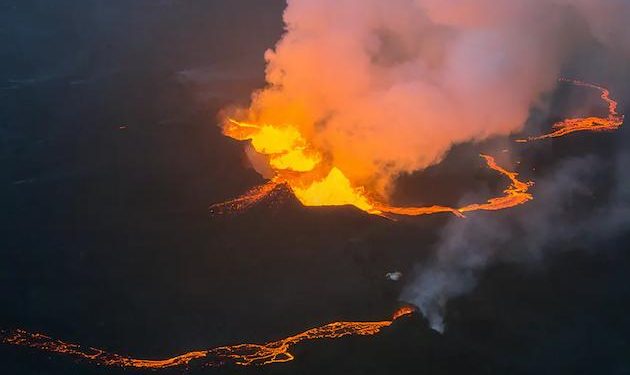 In first eruption in 800 years, Iceland’s Fagradalsfjall on display