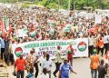 NLC stages protest over minimum wage bill