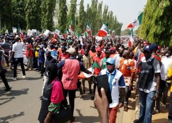 Nigeria: NLC, TUC Storm National Assembly, Protest Over Minimum Wage