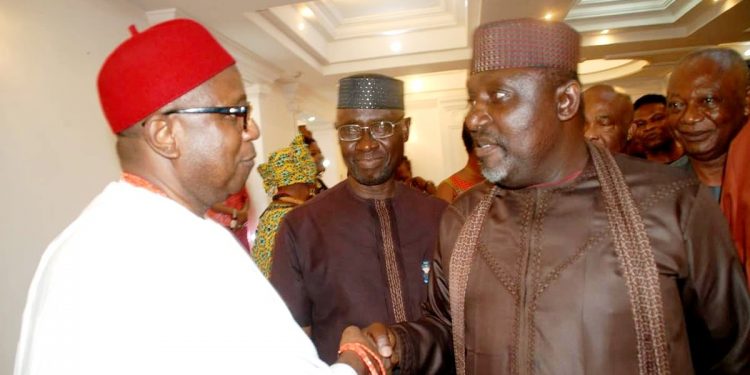 Imo: Okorocha, Eze Ilomuanya clash inside Air Peace aircraft