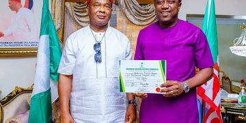 Governor Hope Uzodimma Congratulates Sen Frank Ibezim