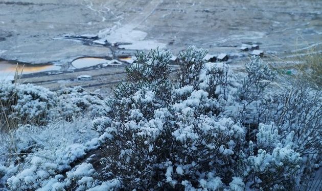 Snow has fallen in Lesotho, nothing in the ‘Berg, yet