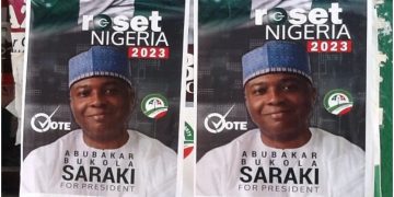 2023: Saraki campaign posters surface in Abuja