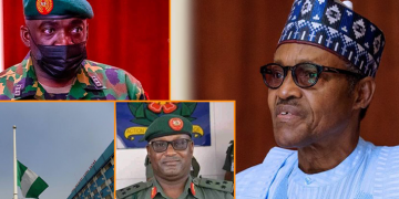 After failing to attend COAS burial, Buhari directs flag flown at half-mast