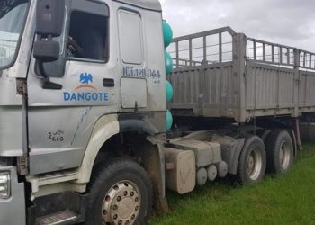 Dangote truck crushes three to death