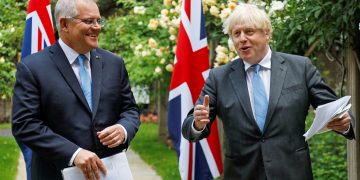 Britain-Australia free trade deal marks UK move away from Europe