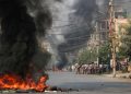 More violence in Myanmar, twenty protesters killed