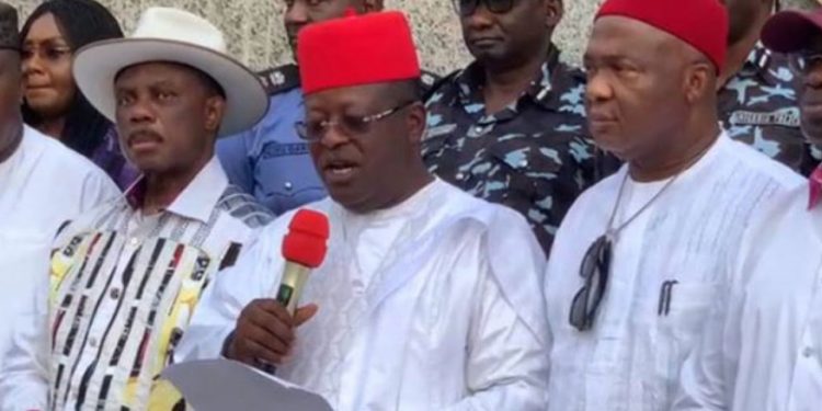 Southeast Govs disown IPOB, say secessionist group not speaking for Igbos