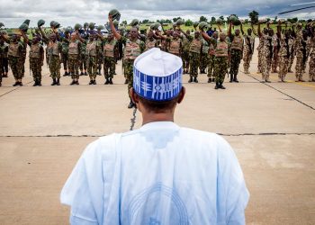 You saved Nigeria from disintegration – Buhari to Nigerian Army