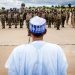 You saved Nigeria from disintegration – Buhari to Nigerian Army