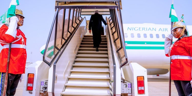 Buhari departs Nigeria for London to attend Global Summit, medical checkup