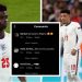 Euro 2020: English FA condemn racist attacks on Saka, others over failed penalties