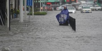 Over 360,000 people evacuated in Shanghai