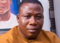 Sunday Igboho handcuffed inside Cotonou cell, being fed by someone – Lawyer, Salami
