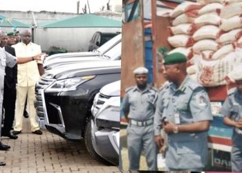 Customs intercepts smuggled vehicles, rice in Katsina