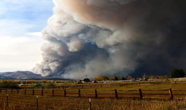 Wildfires in Greece force evacuations of villages