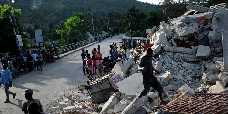Haiti quake death toll hits 1,419