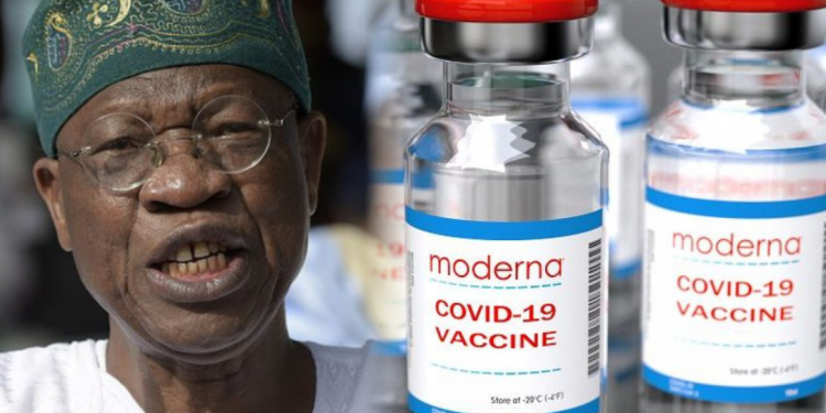 Moderna Vaccine: Nigerians extremely futile in imagination, angry Lai Mohammed says