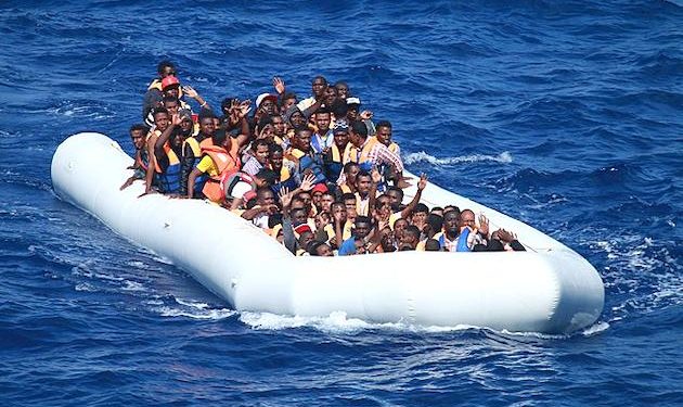 Europeans evacuate 394 migrants from boat on Mediterranean